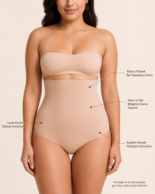 SoftSculpt Brief – Ekstra Yüksek Bel Toparlayıcı Külot