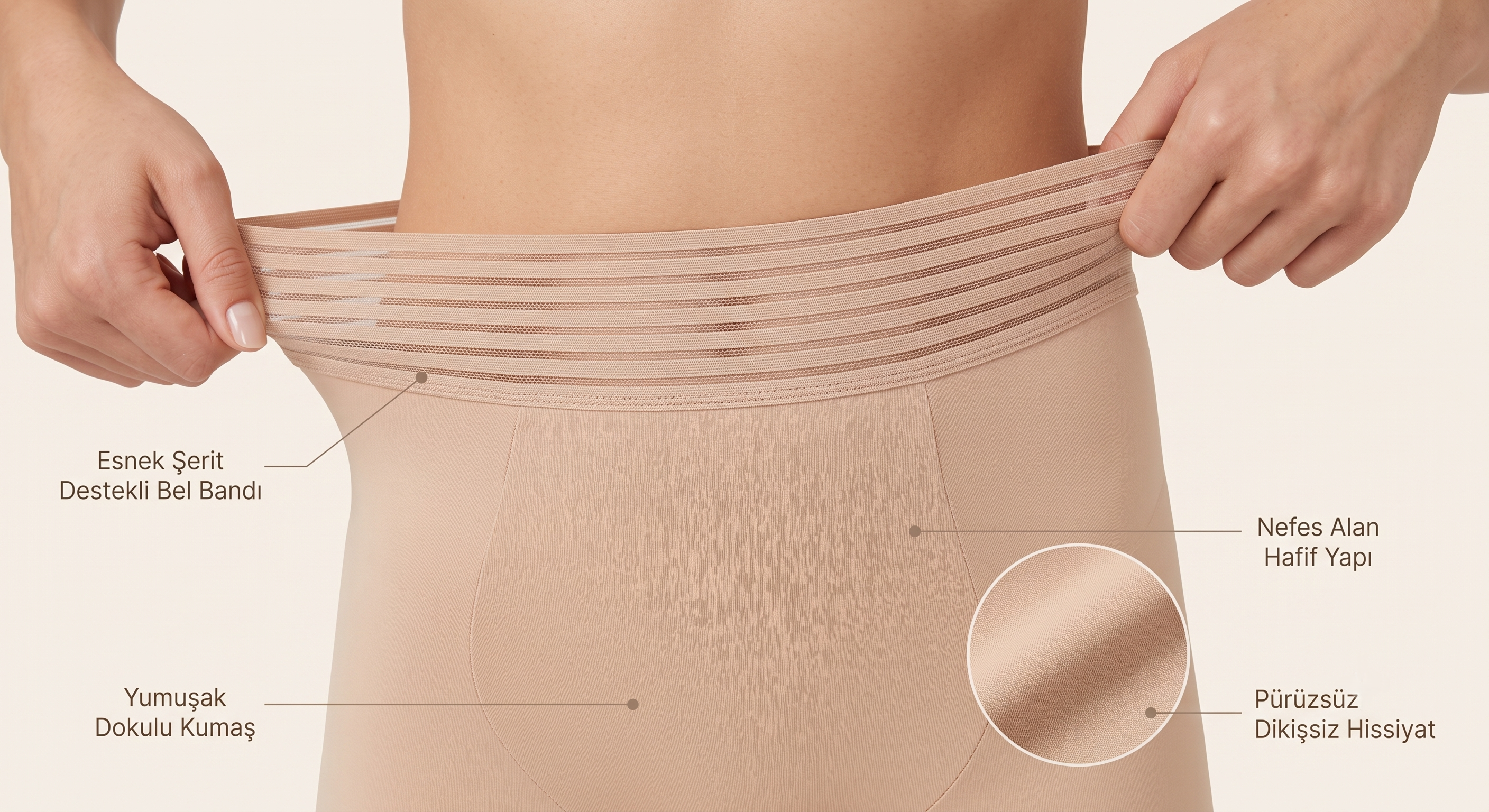 FlexSculpt Short – Yüksek Bel Toparlayıcı Şort