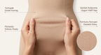 SmoothSculpt Short – Yüksek Bel Toparlayıcı Korse Şort