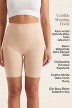 SmoothSculpt Short – Yüksek Bel Toparlayıcı Korse Şort
